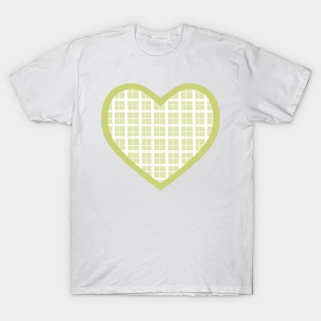 Green Cottage Heart T-Shirt by Smilla